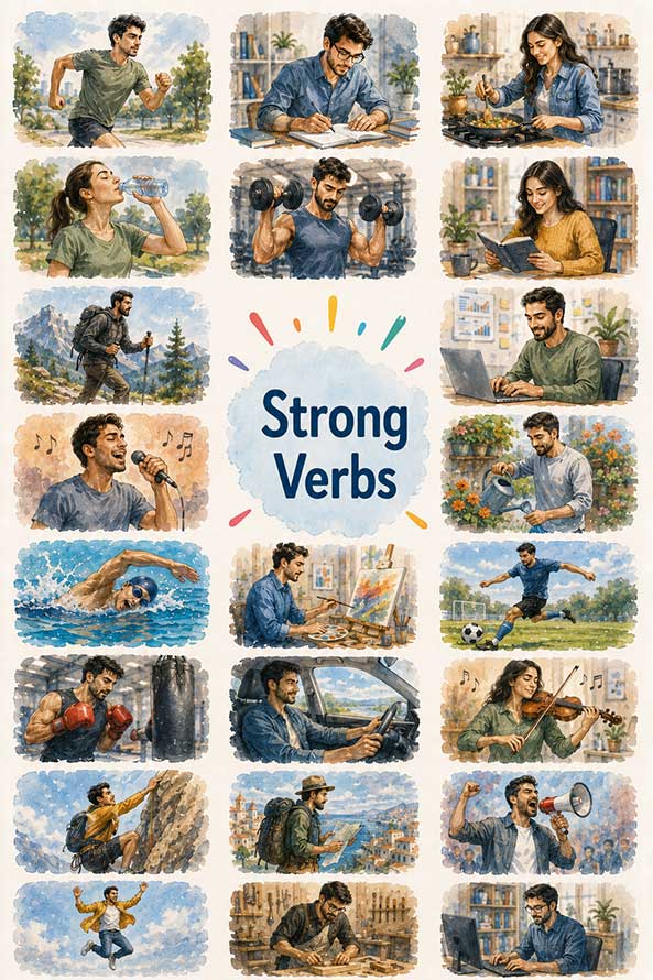 Strong Verbs flashcards
