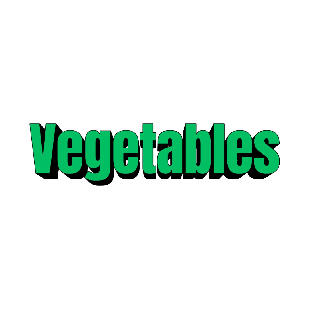 Veggies Flash Cards