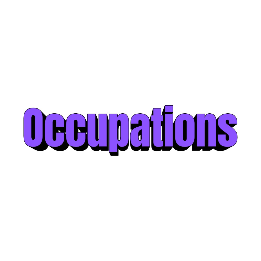 Occupations Flash Cards